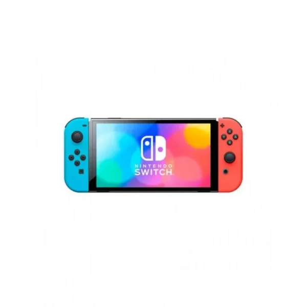 Nintendo Switch OLED Azul Neón/Rojo Neón - Imagen 4