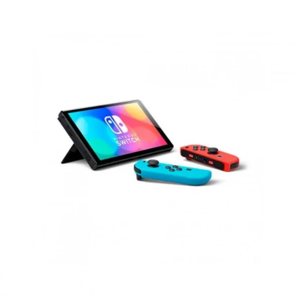 Nintendo Switch OLED Azul Neón/Rojo Neón - Imagen 5